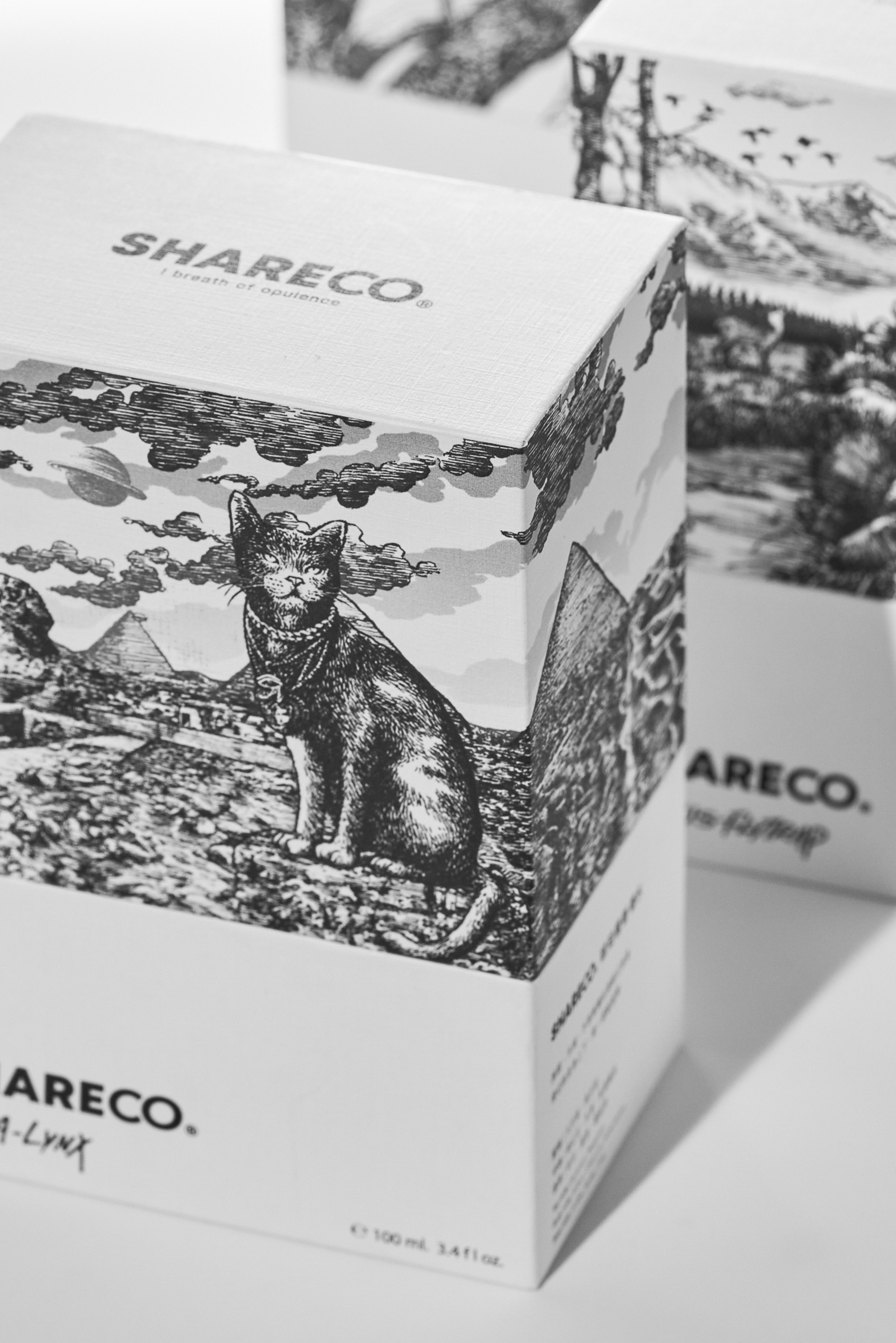 琥珀檀香香水 GIZA-LYNX｜100ML - SHARECO DESIGN