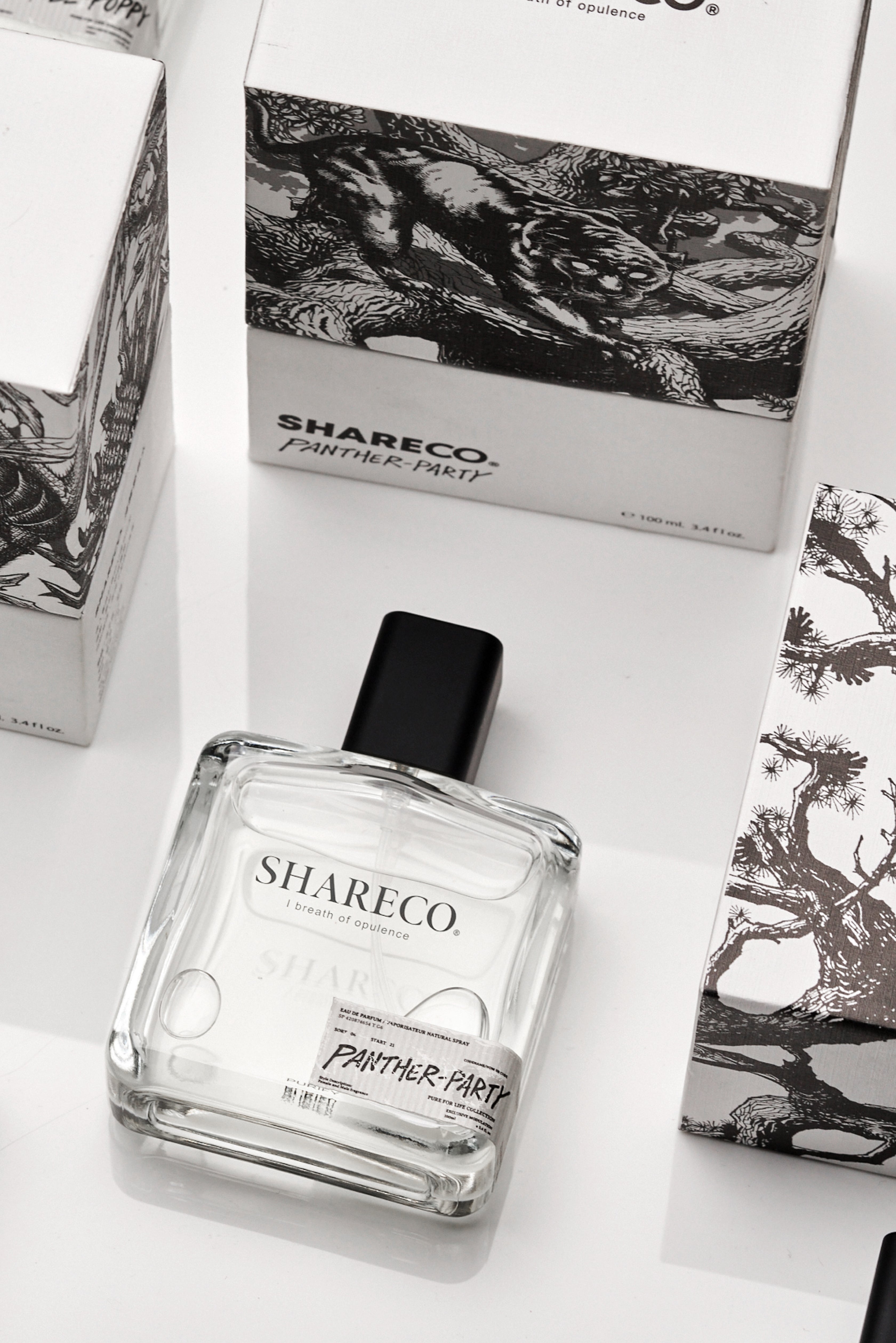 維吉尼亞麝香香水 PANTHER-PARTY｜100ML - SHARECO DESIGN
