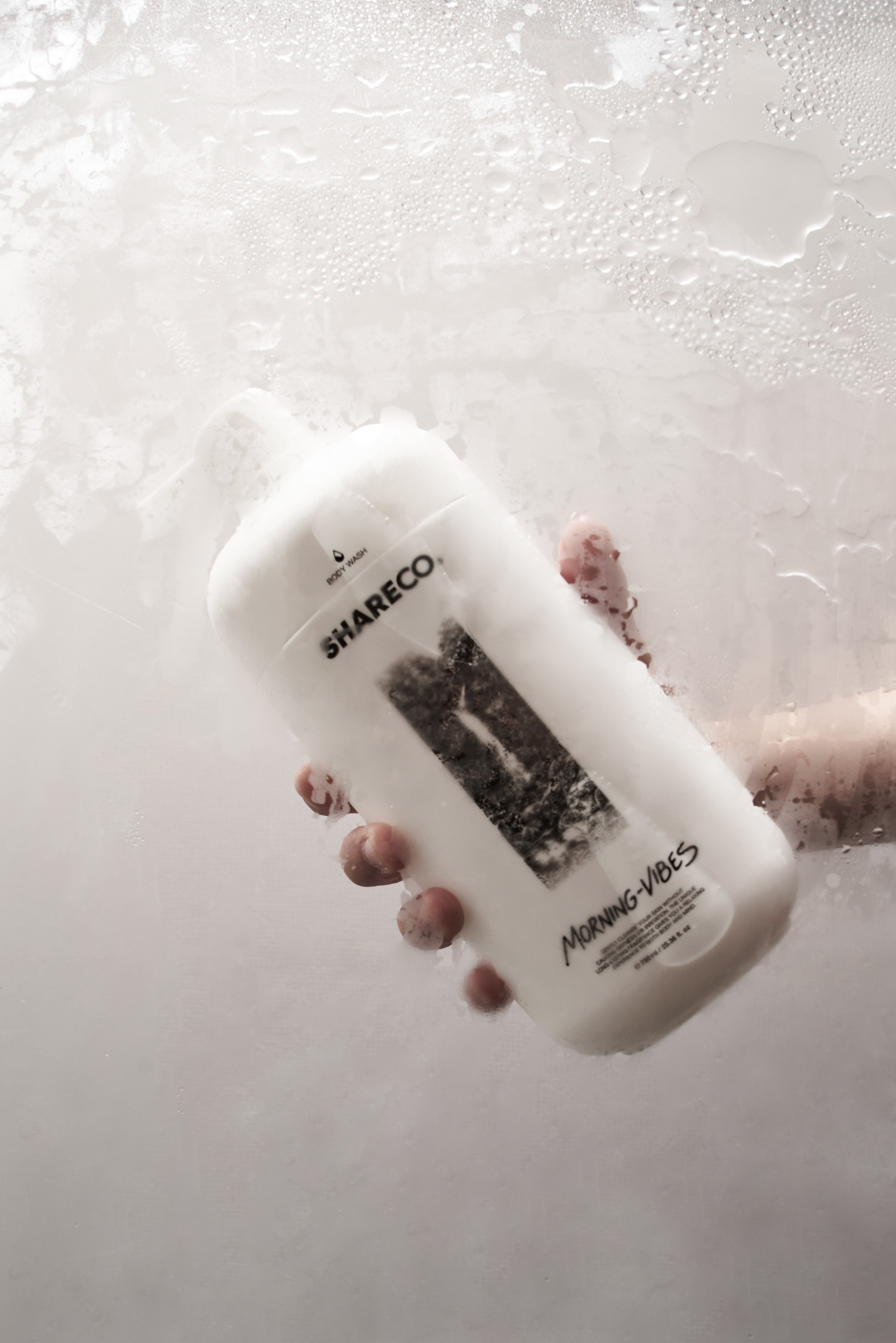 雪松麝香沐浴膠 MORNING-VIBES｜750ml 瓶裝款 - SHARECO DESIGN