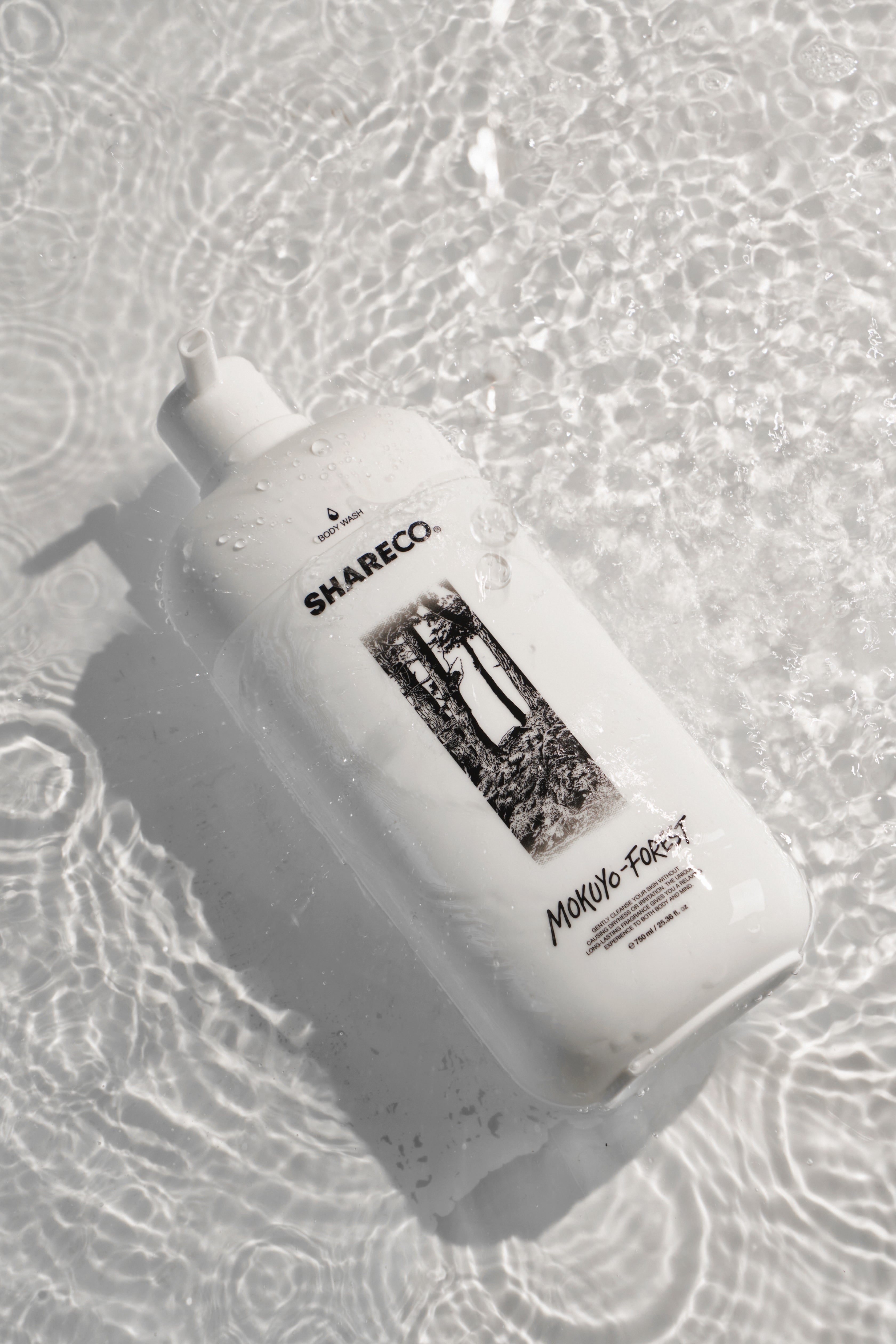 木曜森林沐浴膠 MOKUYO-FOREST｜750ML 瓶裝款 - SHARECO DESIGN